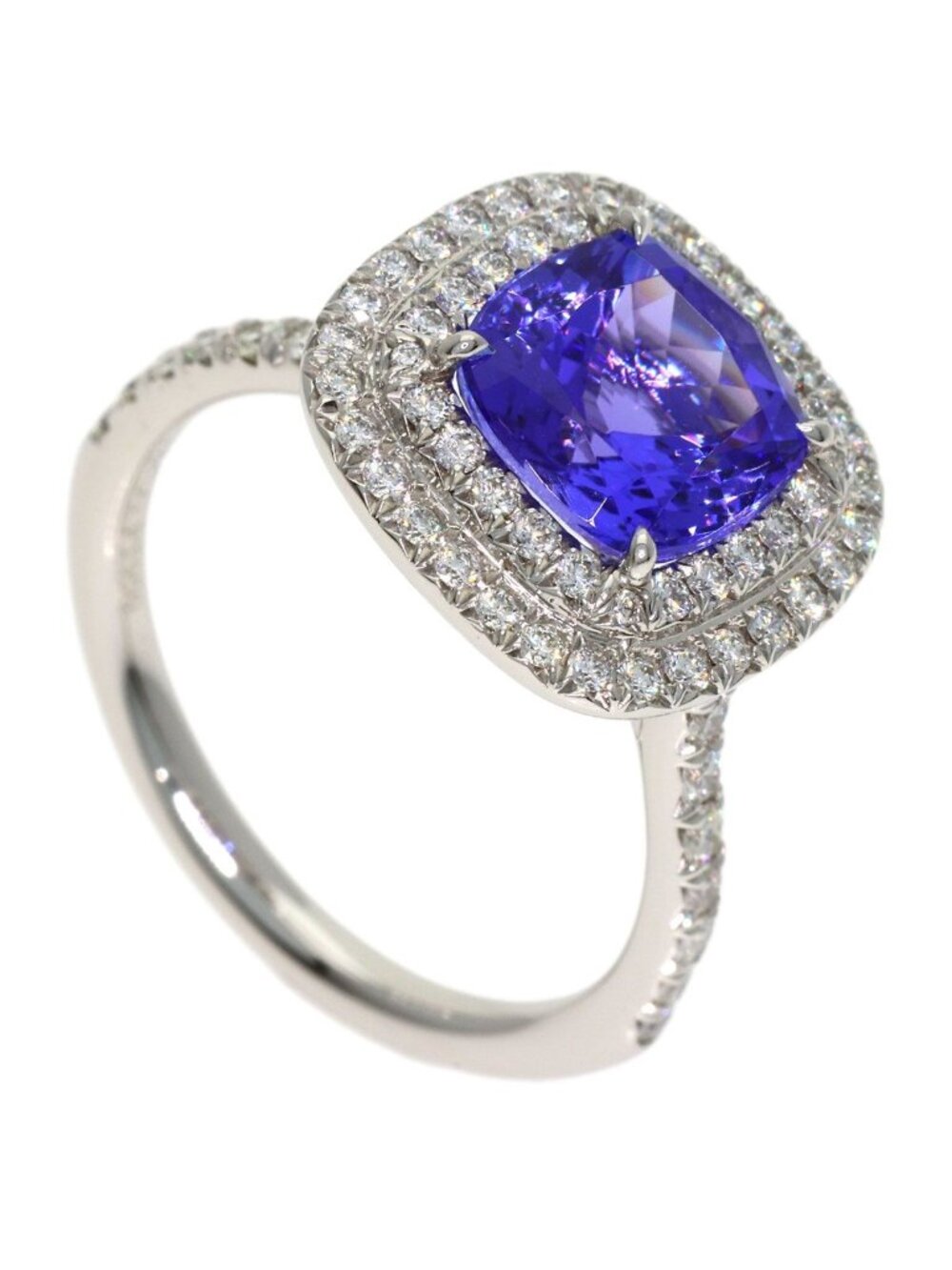 Tiffany & Co Soleste Tanzanite Diamond Ring